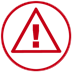 Warning: Piercing danger.